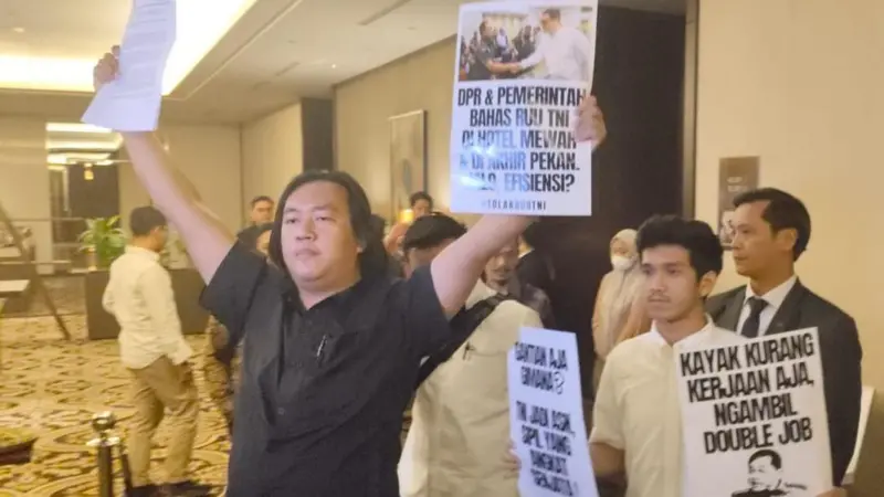 Aktivis KontraS Disiram Air Keras ( foto kompas)
